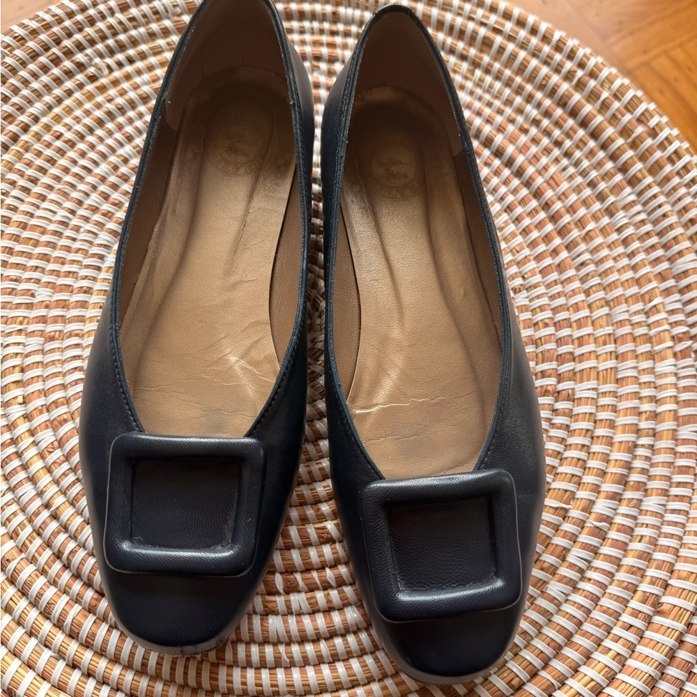 Penelope Chilvers Palladio Ballet Flats – Navy Leather (Size 39) - Picture 2 of 4